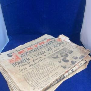 Tidningar från 1912-1943